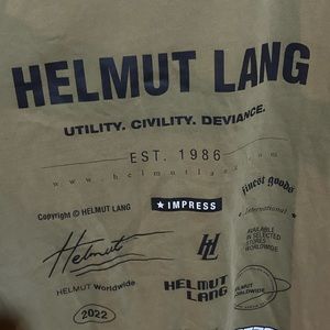 Helmut Lang T